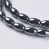 Non-Magnetic Synthetic Hematite Beads G-H1078-1-3