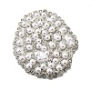 Brass Crystal Rhinestone Cup Chains OCOR-XCP0002-76-2