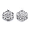 Non-Tarnish 201 Stainless Steel Pendants X-STAS-N098-206P-1