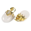 Natural Quartz Crystal Pendants G-L524-17G-10-2