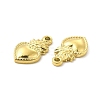 Ion Plating(IP) 304 Stainless Steel Charms STAS-F284-14G-3