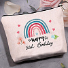 Polycotton Custom Canvas Stroage Bags ABAG-WH0029-054-6