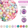 Transparent Crackle Acrylic Beads PACR-PA0001-18B-2