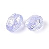 Handmade Foil Glass Beads Strands FOIL-N033-02D-3