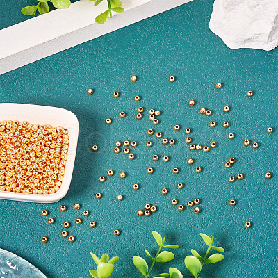 Rack Plating Brass Beads KK-TA0001-88G-03-1