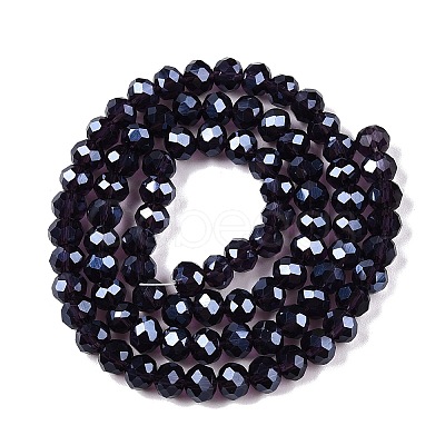 Electroplate Glass Beads Strands LS-EGLA-A044-T6mm-A15-1