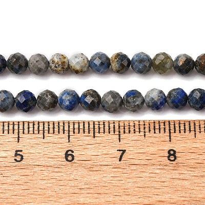 Natural Lapis Lazuli Beads Strands G-RM2025-A24-4mm-1