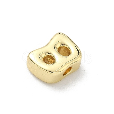 Brass Beads KK-H537-01B-G-1