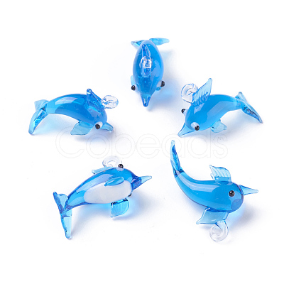 Handmade Lampwork Pendants LAMP-L075-085-1