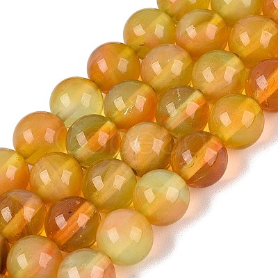 Imitation Lamowork Glass Beads Strands GLAA-Q106-07A-15-1