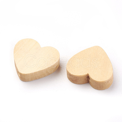 Unfinished Wood Beads X-WOOD-S037-080-1