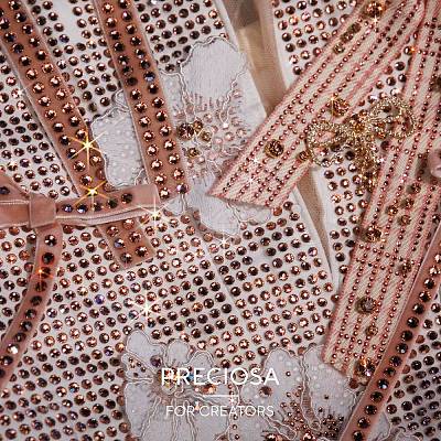 Preciosa® MAXIMA Crystal Round Stones LS-Y-PRC-RBSS45-20020-1