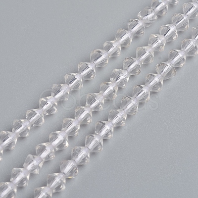 Natural Quartz Crystal Beads Strands G-E560-E09-4mm-1