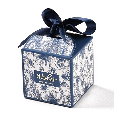 Wedding Theme Folding Gift Boxes CON-P014-01A-1