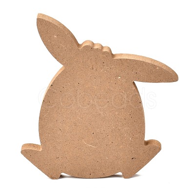 Easter Theme Natural Wood Display Decorations AJEW-P087-A02-1