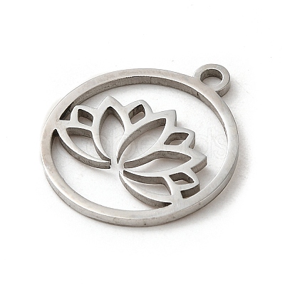 Non-Tarnish 201 Stainless Steel Pendants LS-STAS-E211-02P-1