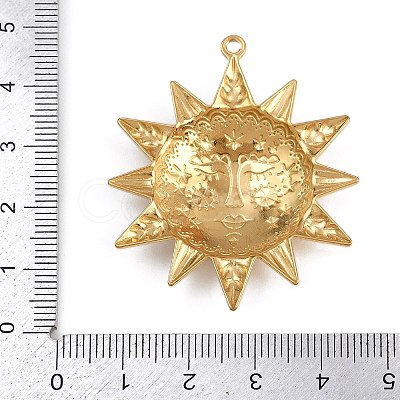 304 Stainless Steel Pendants X-STAS-L295-01G-02-1