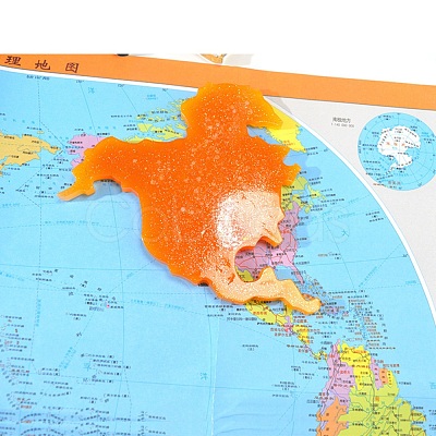 Map Coasters Silicone Molds DIY-O019-07-1