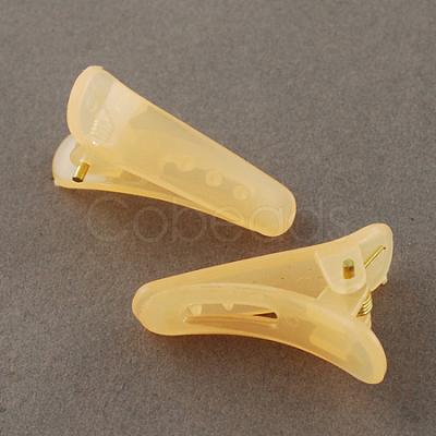 Acrylic Alligator Hair Clip Findings X-PHAR-R069-M-1