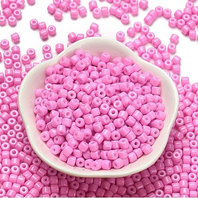 Baking Paint Pearlized Glass Seed Beads SEED-C001-04A-03-1