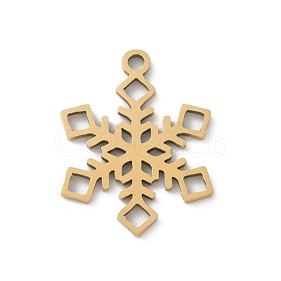 Christmas 201 Stainless Steel Pendants STAS-S157-02H-G-1