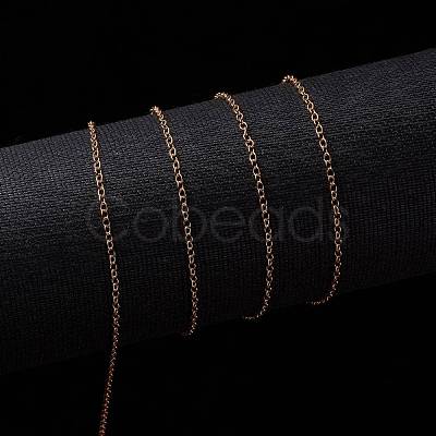 Brass Cable Chains CHC-S003-11G-1