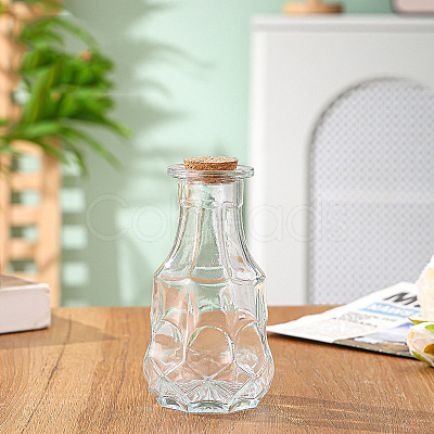 Refillable Glass Empty Bottles PW-WGFC58E-06-1