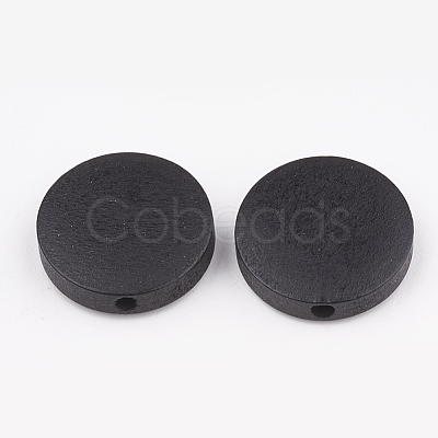 Natural Pear Wood Beads WOOD-T009-1.5cm-01-1