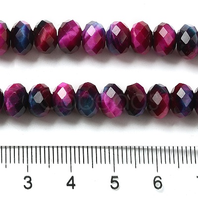 Natural Rainbow Tiger Eye Beads Strands G-NH0002-D05-03-1