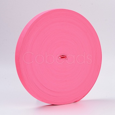 Colored Flat Elastic Rubber Band EC-WH0002-06-1