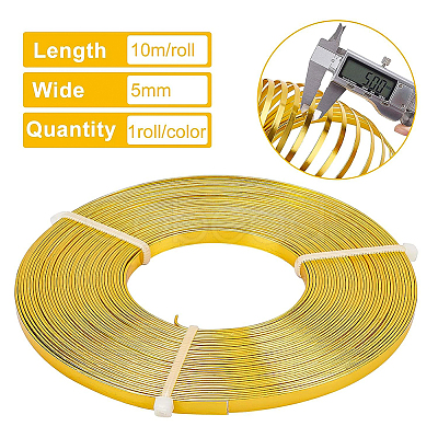 Flat Aluminum Wire AW-BC0003-19B-1
