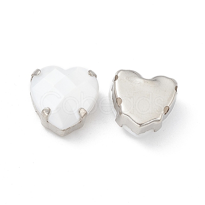 Heart Sew On Rhinestones OACR-E012-02P-1