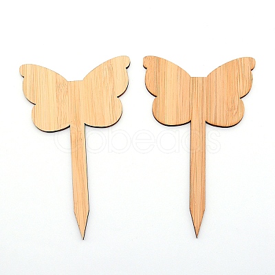 Bamboo Plant Labels LS-FIND-WH0010-23-1