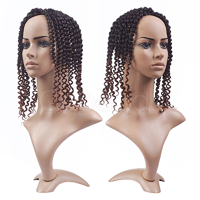 Spring Twist Ombre Colors Crochet Braids Hair OHAR-G005-25-1