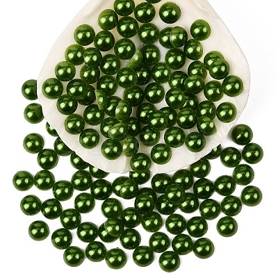 100Pcs ABS Plastic Imitation Pearl Cabochons SACR-YW0001-79D-1