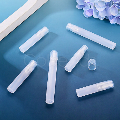 6Pcs 3 Styles PP Plastic Perfume Spray Bottles MRMJ-TADJ0001-002-1