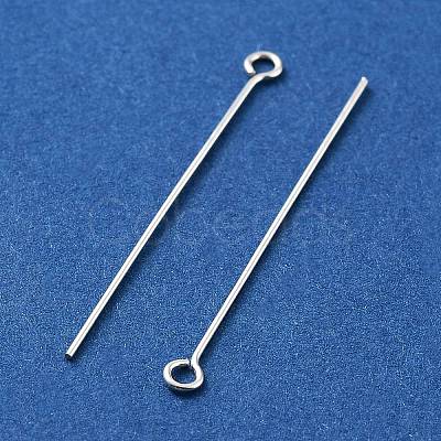 925 Sterling Silver Eye Pins STER-M117-04B-S-1