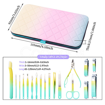 Stainless Steel Manicure Tools Sets MRMJ-TAC0001-008-1