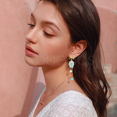 14Pcs Brass Stud Earring Findings KK-BBC0028-66G-1