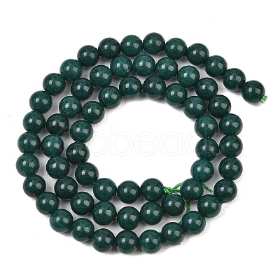 Dyed Natural White Jade Beads Strands GG-CBAD029-A06-6mm-1