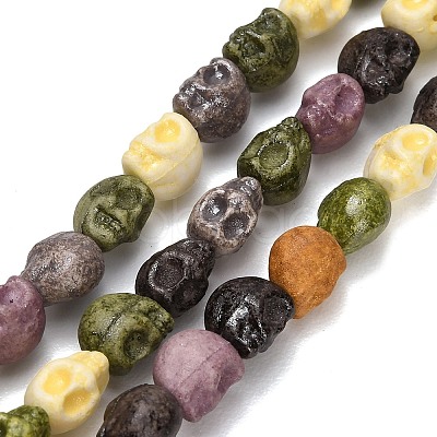 Vintage Handmade Porcelain Beads Strands PR-CBAB520-19H-1