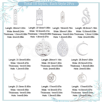 DIY Jewelry Making Finding Kits STAS-SC0004-06-1