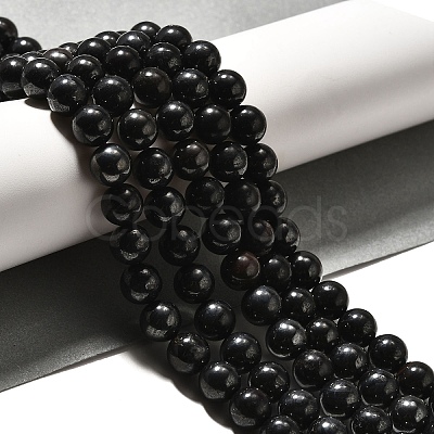 Natural Hypersthene Beads Strands G-F784-A02-02-1