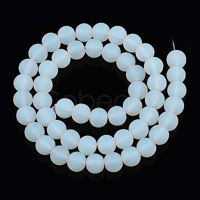 Imitation Opalite Glass Beads Strands GLAA-T032-J8mm-MD02-1