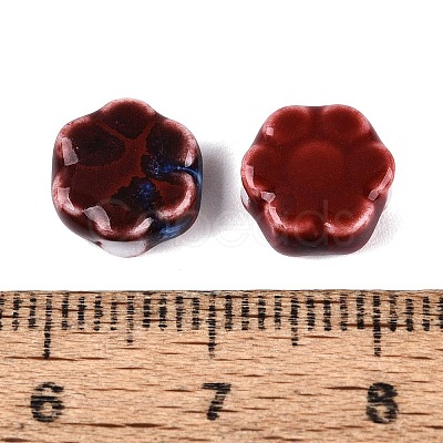 Vintage Handmade Porcelain Beads PORC-N013-25-24-1