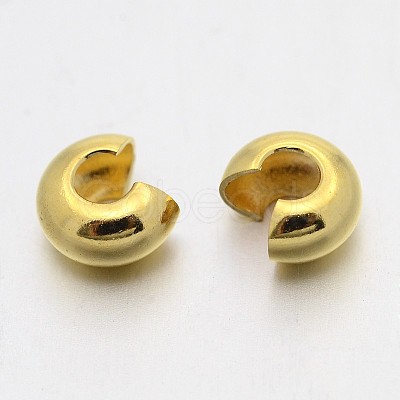 Iron Crimp Beads Covers IFIN-X0031-5mm-1
