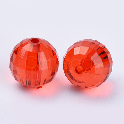 Transparent Acrylic Beads TACR-Q254-10mm-V12-1