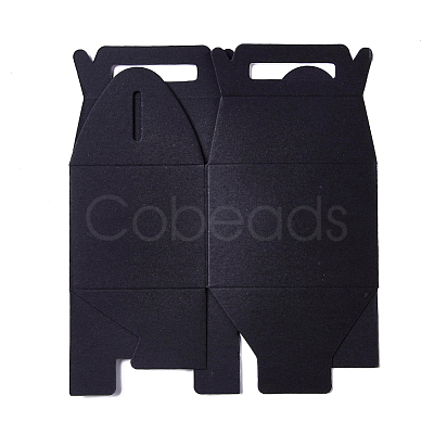 Creative Portable Foldable Paper Gift Box with Handles CON-E021-02E-1