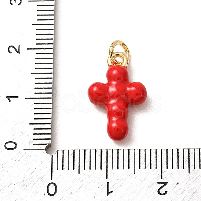 Brass Pendants KK-CBA2F11-16G-01-1
