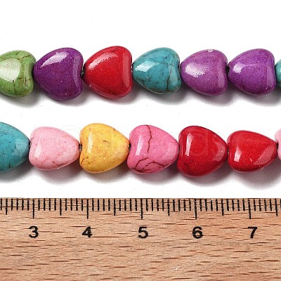 Synthetic Turquoise Beads Strands G-B140-F01-1